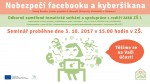 Pozvání na odborný seminář "Nebezpečí facebooku a kyberšikana"