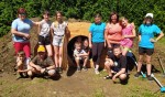 Prázdninová pomoc našich žáků při rekonstrukci školní zahrady